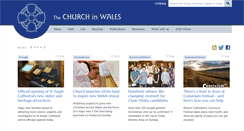 Desktop Screenshot of churchinwales.org.uk