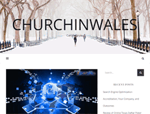Tablet Screenshot of churchinwales.org